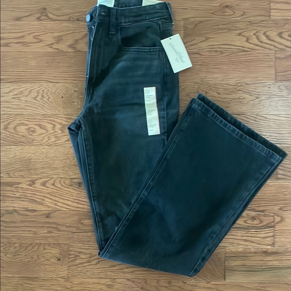 Universal Thread Dark Wash High-Rise Flare Jeans NWT